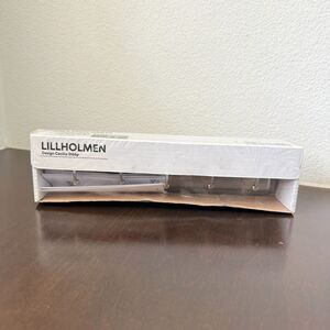 NEW Ikea Lillholmen 5 Hook Rack Brushed Nickel 200.741.70 Sealed with Box